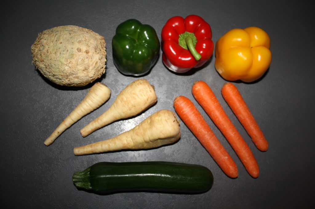 Das Foto zeigt unterschiedliche Gemüsesorten